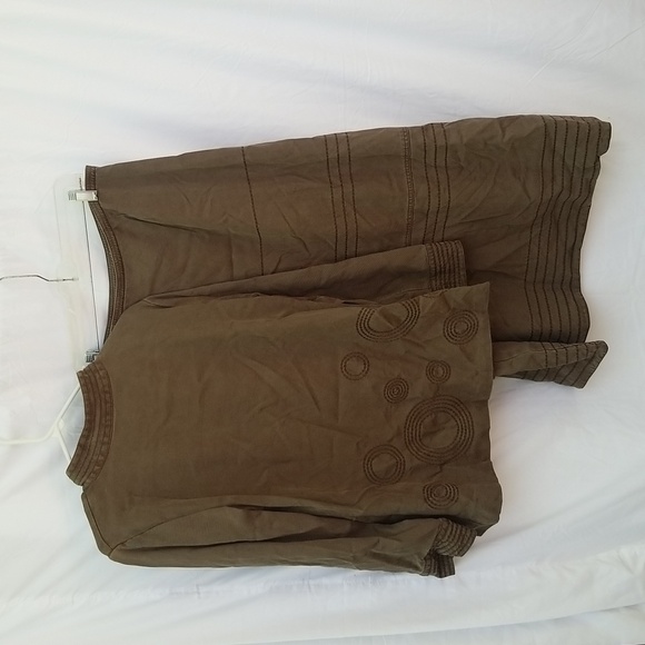 J. Jill women's brown one button jacket and maxi skirt set size medium - Picture 2 of 13